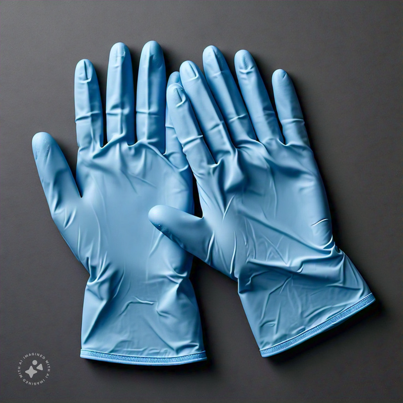Nitrile Examination Powder Free Gloves - Image 3