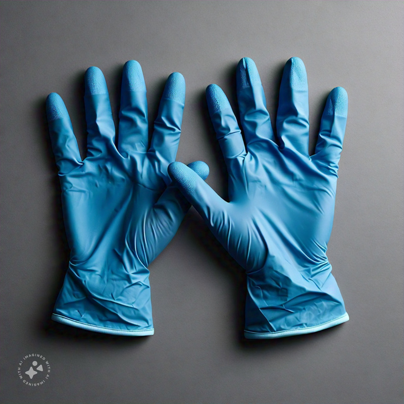 Nitrile Examination Powder Free Gloves - Image 4