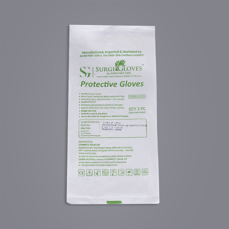 Latex Surgical Pre Powdered Gloves - Image 4