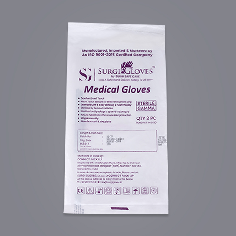 Latex Orthopedic Surgical Powder Free Gloves - Image 3